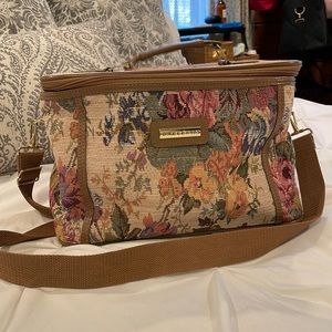 GALLERIA Jute Tapestry Makeup Case